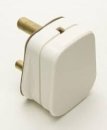 Jeani JPT2A 2 Amp White Round Pin Plug Top