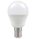 Crompton 5.5W (40w) 240v SBC B15 2700k LED Golfball Thermal Plastic Light Bulb