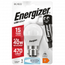 LED Golf B22 (BC) 470lm 4.9W 6,500K (Daylight), Blister of 1