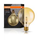 Osram 1906 LED 2.5w 240v ES E27 Vintage Filament Globe Gold Light Bulb