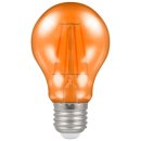 Crompton 4.5w 240v ES E27 LED Filament Harlequin GLS Bulb Orange 13704