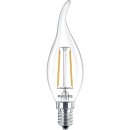 Philips LED Vintage Bent-Tip Candle Chandelier 2w 240v SES E14 2700K Warm White