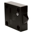 Jeani 143 Black Cabinet Switch 2A Surface Push To Break Door Wardrobe Cupboard