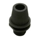 Jeani 164 Cord Grip 10mm Male Thread Black Plastic