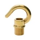 Jeani 406 10mm Male Thread Brass Hook