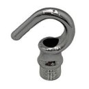 Jeani 404C 1/2" Male Thread Chrome Hook