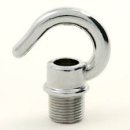 Jeani 406C 10mm Male Thread Chrome Hook