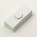 Jeani PB04 12V Bell Push White Plastic White Push