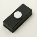 Jeani PB04B 12V Bell Push Black Plastic White Push