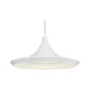 Westinghouse One-Light LED Pendant Fitting White Finish 63624