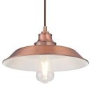 Westinghouse Iron Hill Indoor Pendant Fitting Washed Copper Finish 63705