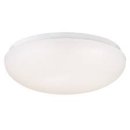 Westinghouse LED Round Indoor Flush Mount Ceiling Fixture White Finish with White Acryclic Shade 64011