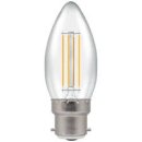 Crompton 5W (40w) 240v BC B22 2700k Filament LED Candle Light Bulb