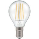 Crompton 5W (40w) 240v SBC B15 2700k Filament LED Golfball Light Bulb