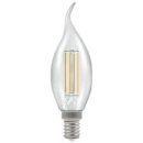 Crompton 5W (40w) 240v SES E14 2700k Filament LED Bent-Tip Candle Light Bulb