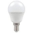 Crompton 5.5W (40w) 240v SES E14 4000k LED Golfball Thermal Plastic Light Bulb