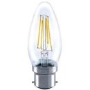 Integral 4.2w 220-240v 470lm LED Candle B22 2700k Warm White Non-Dimmable 320 Degree Beam Clear ILCANDB22NC035