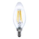 Integral 3.4w 220-240v LED Candle E14 2700k Warm White Non-Dimmable 330 Degree Beam Clear ILCANDE14NC034