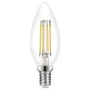 Integral 3.4w 220-240v 470lm LED Candle E14 4000k Cool White Non-Dimmable 330 Degree Beam Clear ILCANDE14NE074