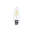 Integral 3.4w 220-240v 470lm LED Candle E27 2700k Warm White Dimmable 330 Degree Beam Clear ILCANDE27DC042