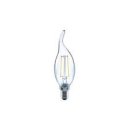 Integral 2w 220-240v 250lm LED Flame Tip Candle E14 2700k Warm White Non-Dimmable 320 Degree Beam Clear ILCANDE14N046