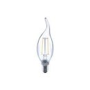 Integral 2w 220-240v 250lm LED Flame Tip Candle E14 4000k Cool White Non-Dimmable 320 Degree Beam ILCANDE14NE079