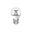 Integral 4.9w 240v LED Clear Golfball B22 4000k Cool White Bulb