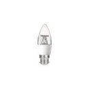 Integral 4.9w 240v LED Clear Candle B22 5000k Daylight Bulb