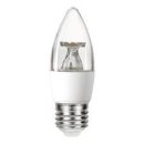 Integral 4.9w 240v LED Clear Candle E27 2700k Warm White Bulb