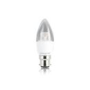 Integral 4.9w 240v LED Clear Candle B22 2700k Warm White Dimmable Bulb