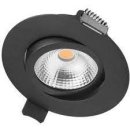 Integral 6.5w Lux Ultra Slim LED Downlight Matt Black 65mm 3000k Warm White