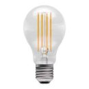 Bell Lighting 6w 240v BC Aztex LED CRI90 Filament GLS Clear 2200k Dimmable 60213