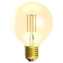 Bell Lighting 6w ES Aztex LED CRI90 Vintage 80mm Globe Amber 2200k Dimmable 60217