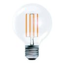 Bell Lighting 6w ES Aztex LED CRI90 Vintage 80mm Globe Clear 2200k Dimmable 60215