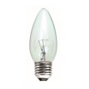 Bell 25w 240v ES E27 Clear Incandescent Candle Bulb Triple Life