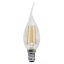 Bell Lighting 4w 240v SES LED Filament Bent Tip Candle Clear 2700k 05026