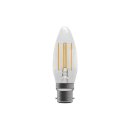 Bell Lighting 4w 240v BC LED Filament Candle Clear 2700k 05022