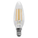 Bell Lighting 3.3w 240v SES LED Filament Candle Clear 2700k Dimmable 60720