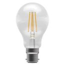 Bell Lighting 4w 240v BC LED Filament GLS Clear 4000k Dimmable 60049