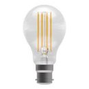 Bell Lighting 12w 240v BC LED Filament GLS Clear 2700k Dimmable 60183