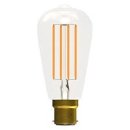 Bell Lighting 4w 240v BC LED Filament ST64 Clear 2700k 60130