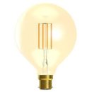 Bell Lighting 4w 240v BC LED Vintage 125mm Globe Amber 2000k 01436