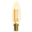 Bell Lighting 3.3w 240v SBC LED Vintage Candle Amber 2000k 60808