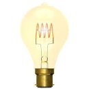 Bell Lighting 4w 240v BC LED Vintage Soft Coil Horizontal Filament GLS Amber 1800k Dimmable 60016