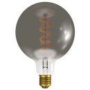 Bell Lighting 4w 240v ES LED Vintage Soft Coil 125mm Globe Gunmetal 4000k Dimmable 60031