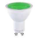 Integral 5w 220-240v 220lm Green LED GU10 Non-Dimmable 40 Degree Beam ILGU10NM107