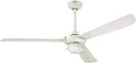 Mountain Gale 132cm Indoor Ceiling Fan White Finish White ABS Blades 72423