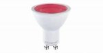 Integral 5w 220-240v 130lm Red LED GU10 Non-Dimmable 40 Degree Beam ILGU10NH106