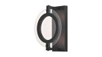 Westinghouse Maddox Outdoor Dimmable LED Wall Fixture Matte Black Finish with Clear Seeded Glass 63741