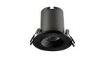 Integral 9w Lux Hi-Brite LED Matt Black Downlight 60mm 3000k Warm White